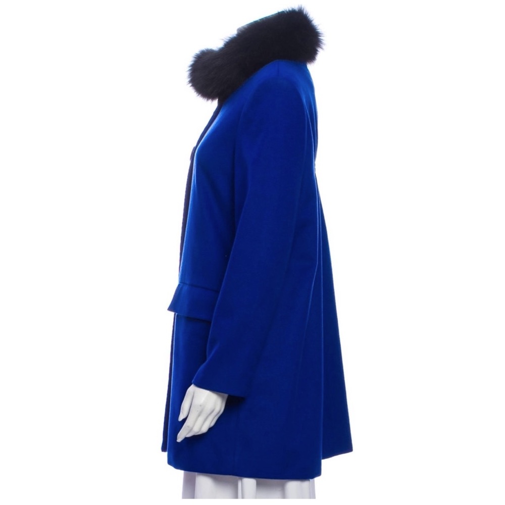Alice & Olivia ‼️ SALE‼️ sapphire blue wool cashmere coat - Picture 5 of 17